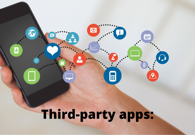 Third-party apps: