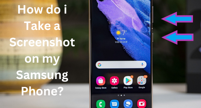 How do i Take a Screenshot on my Samsung Phone?